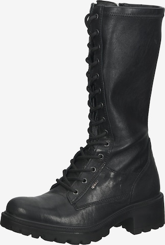 IGI&CO Lace-Up Boots in Black: front