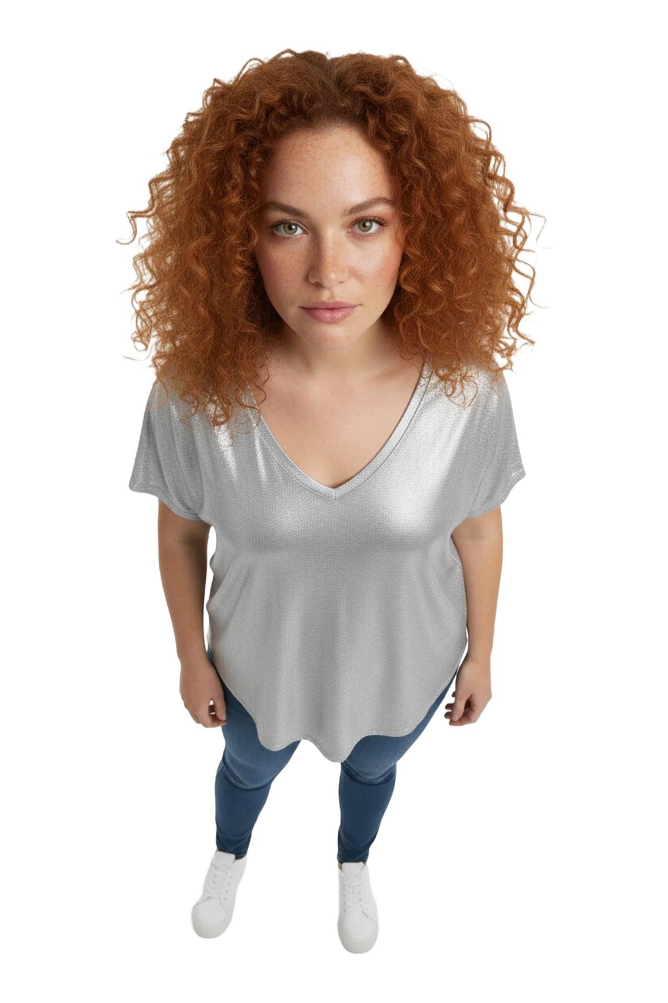 Shape Of You T-Shirt in Silber