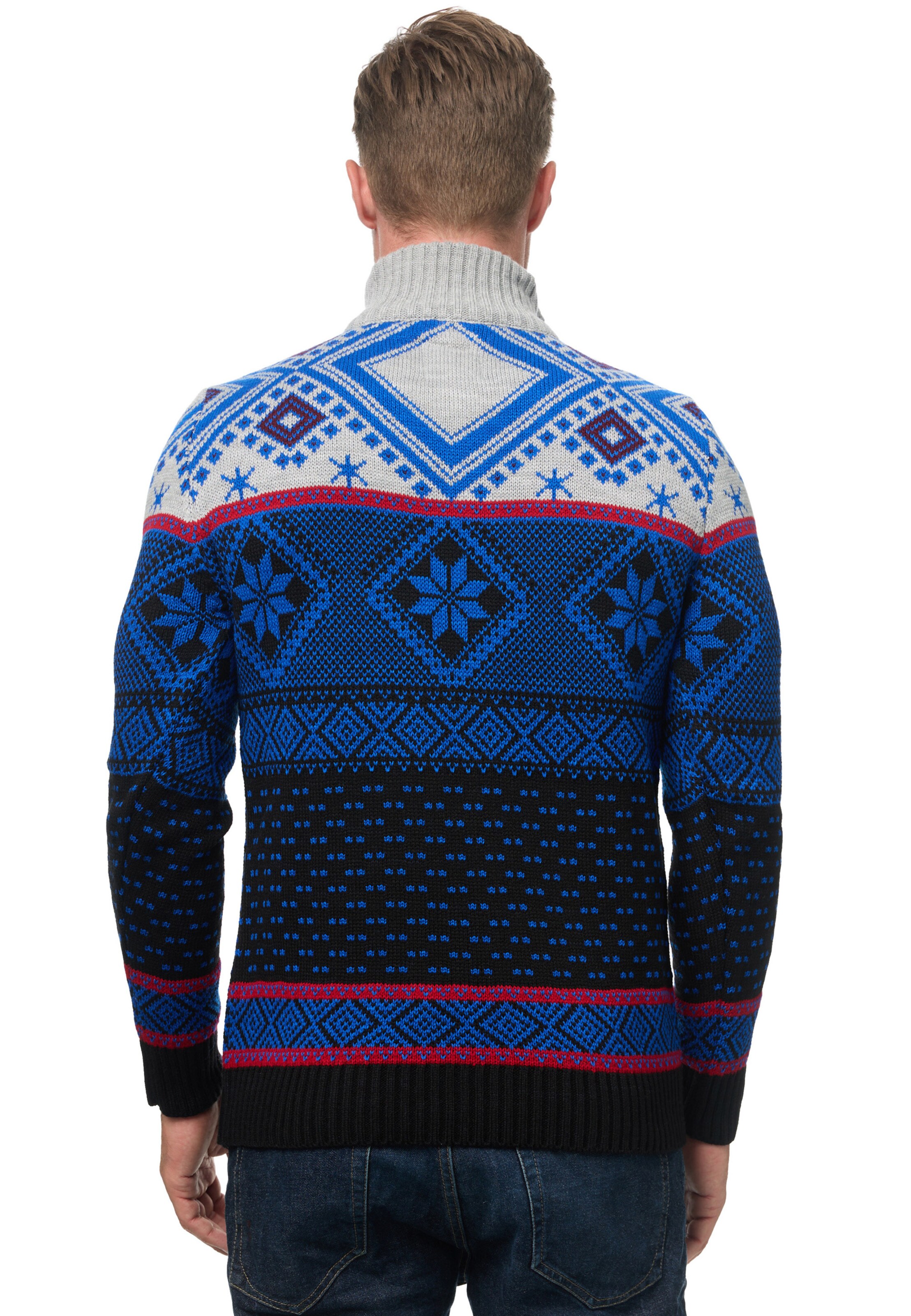 Rusty Neal Sweater in Blue