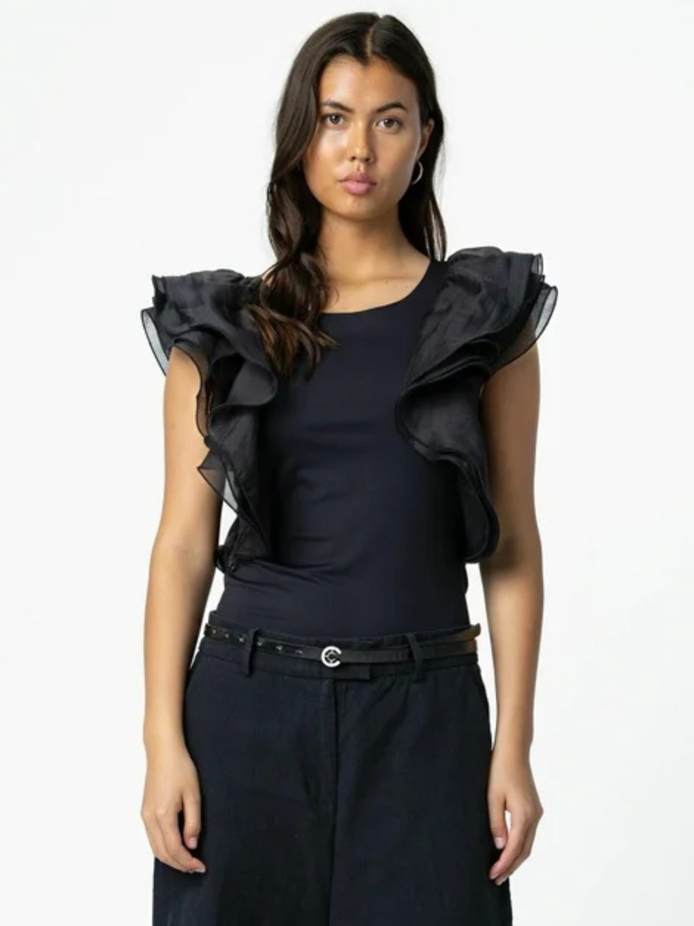 Coster Copenhagen Top ' Top ' in Black: front