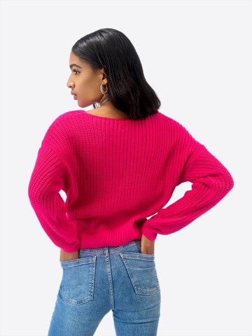 Elara Pullover in Pink