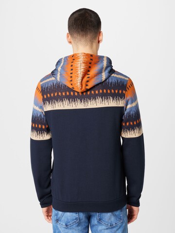 Iriedaily Sweatshirt 'Vintachi Block' in Blue