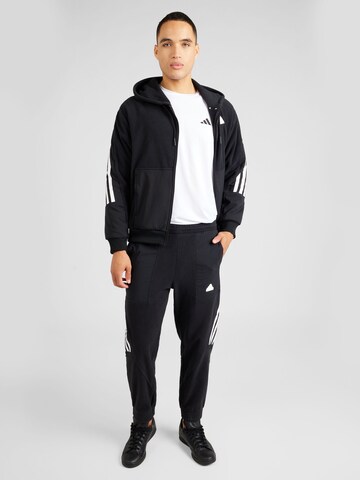 ADIDAS SPORTSWEAR Tapered Sportbroek 'Future Icons' in Zwart