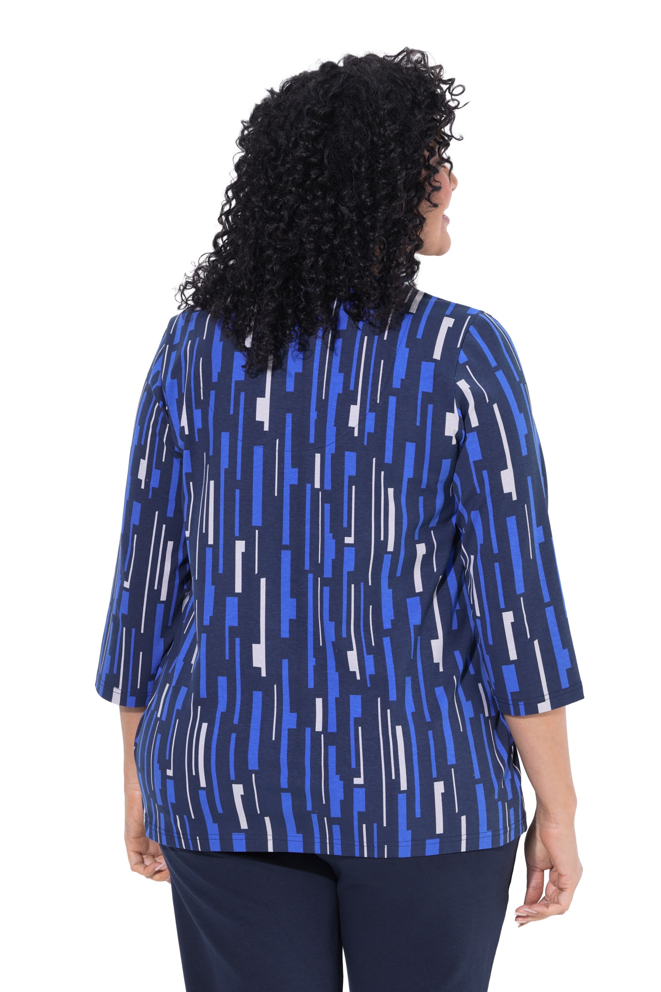 Ulla Popken Shirt in Blauw