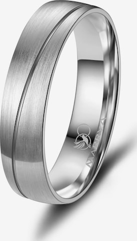 MARRYA Ring 'MARRYA TI-09 Ehering aus Titan' in Silber: Vorderseite