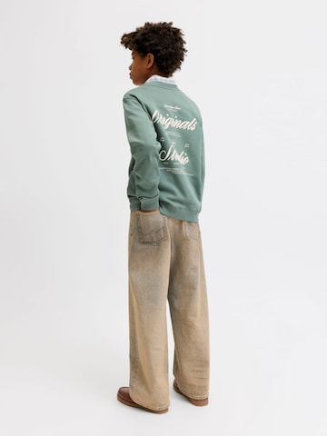Jack & Jones Junior Sweatshirt 'Norrebro' in Groen