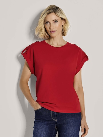 T-shirt MADELEINE en rouge : devant