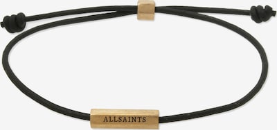 One Size dydžio Apyrankė 'FRIENDSHIP' iš AllSaints, spalva – Auksas / juoda, Prekių apžvalga