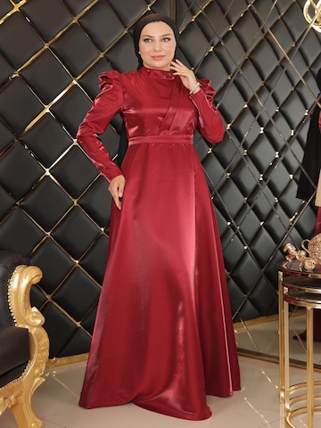 MODAMIHRAM Jurk in Rood: voorkant