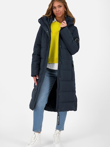 alife & kickin Wintermantel 'Katja' in Blauw