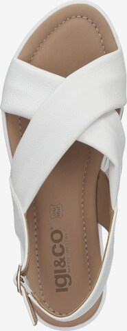 IGI&CO Strap Sandals in White