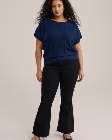 WE Fashion Sweater in Blue