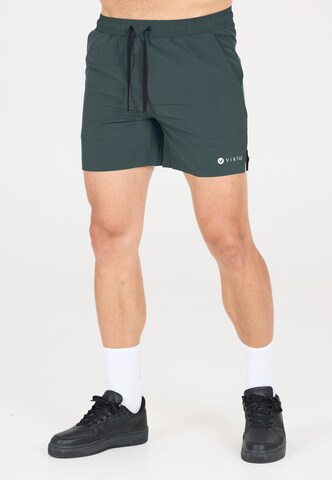 Virtus Regular Sports trousers 'Berk' in Green: front
