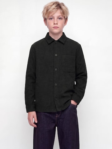 Jack & Jones Junior Regular fit Tussenjas 'JJESOHO OLLIE' in Zwart: voorkant