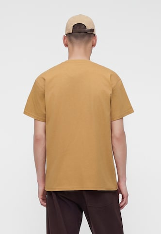 T-Shirt 'American Script' Carhartt WIP en jaune