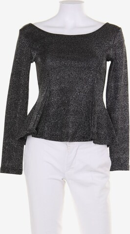 H&M Longsleeve-Shirt S in Schwarz: predná strana