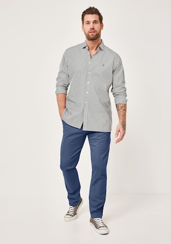 REDPOINT Slimfit Chinohose in Blau