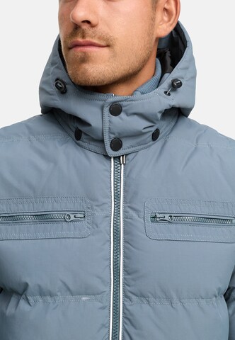 INDICODE JEANS Winter jacket ' Marlon ' in Blue
