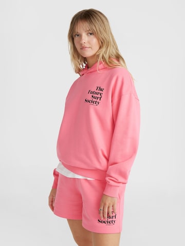 O'NEILL Athletic Sweatshirt 'Future Surf Society' in Pink