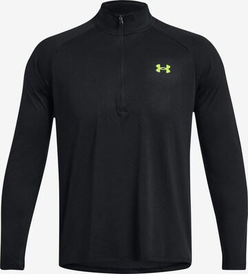 UNDER ARMOUR Performance Shirt 'Tech 2.0' in Black: front