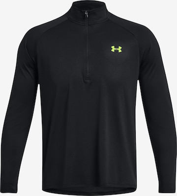 UNDER ARMOUR Performance Shirt 'Tech 2.0' in Black: front