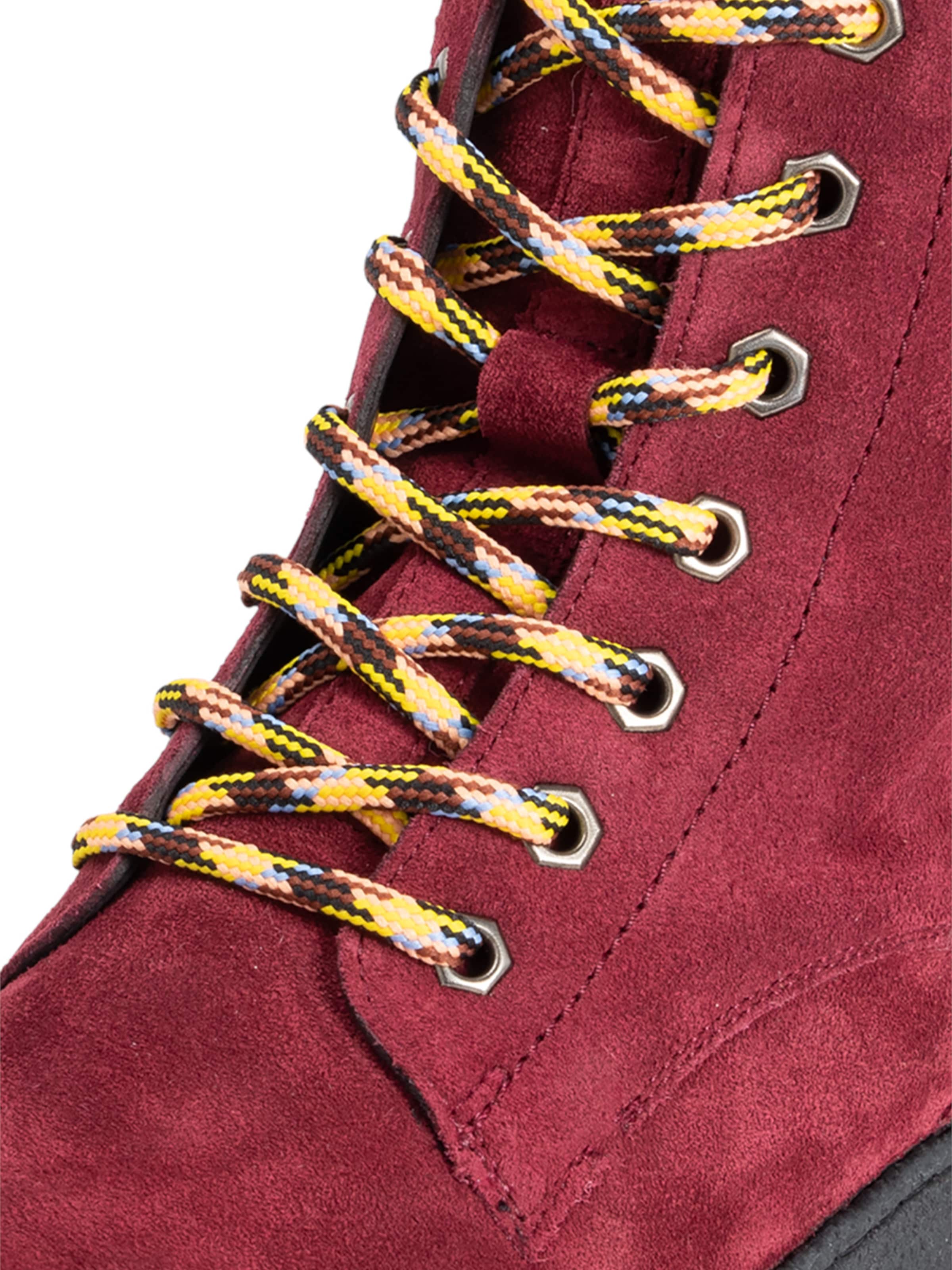 Stivaletto stringato di VITAFORM in rosso