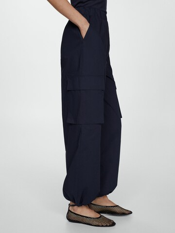 MANGO Jumpsuit 'Boston' in Blau