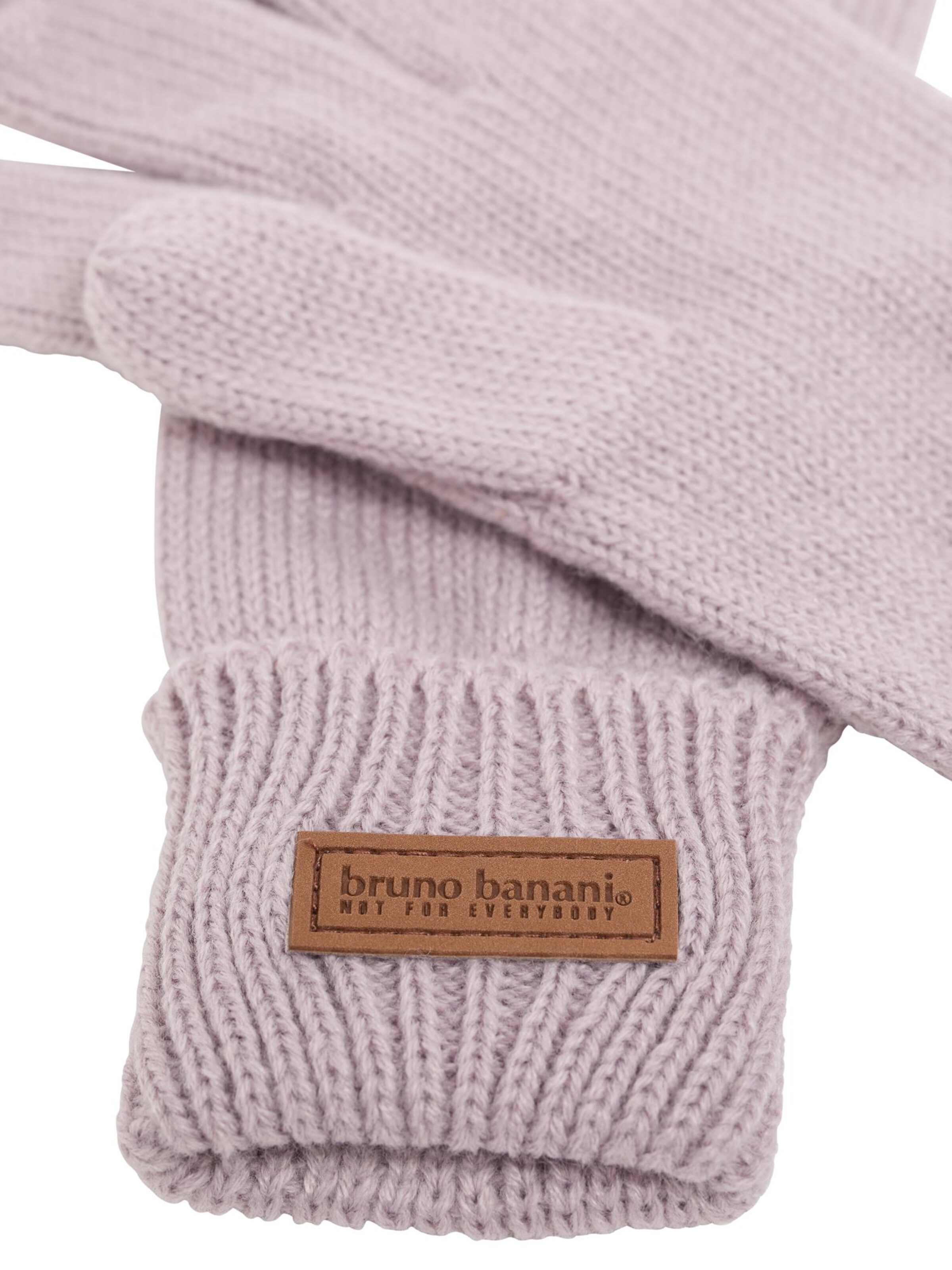 Bruno Banani Fingerhandschuhe 'CAIN' in Pink