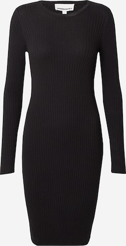 ARMEDANGELSPletena haljina 'LIA RN' - crna boja: prednji dio