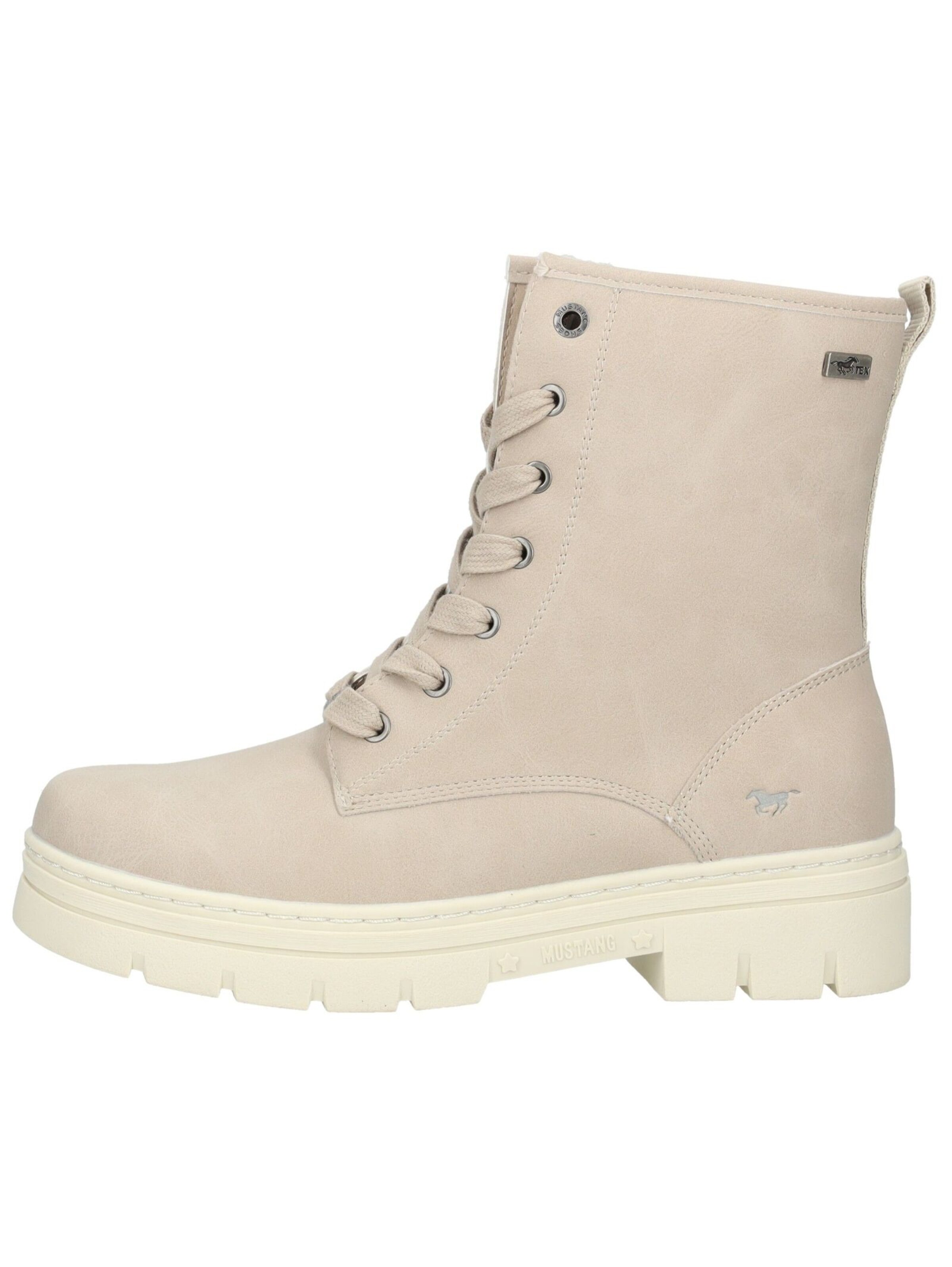 Bottines à lacets MUSTANG en beige