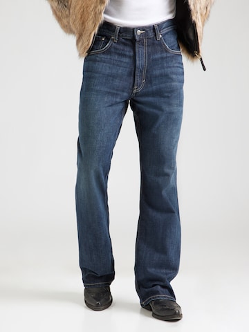 WEEKDAY Bootcut Kavbojke 'Mercury' | modra barva: sprednja stran