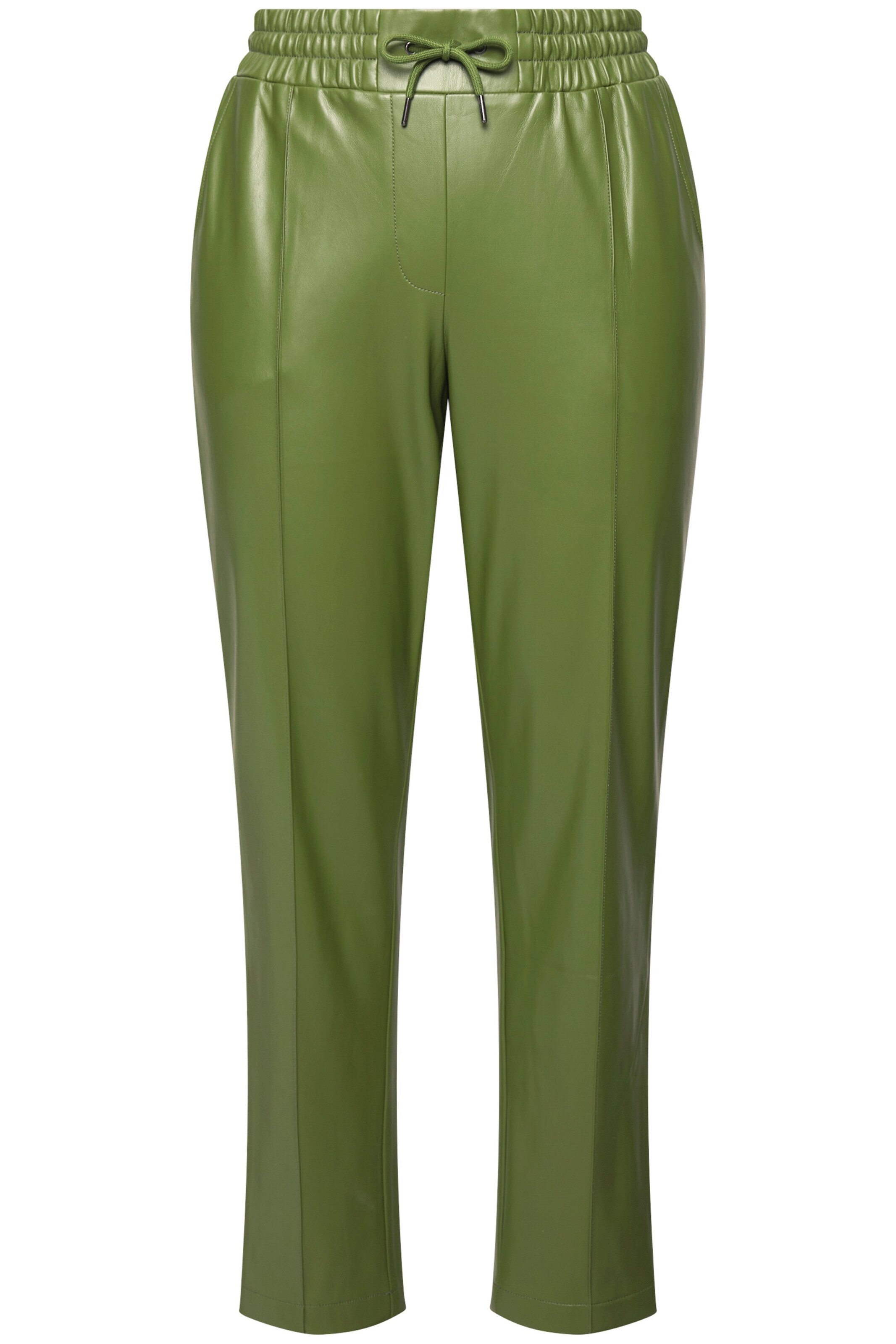 Ulla Popken Hose in Grün: Vorderseite