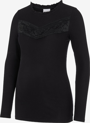 MAMALICIOUS Shirt in Black: front