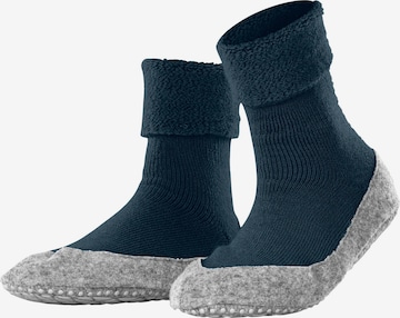 FALKE Hausschuh 'Cosyshoe' in Blau: Vorderseite