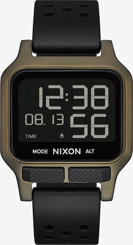 Nixon - Relógios digitais 'Heat' em verde: frente