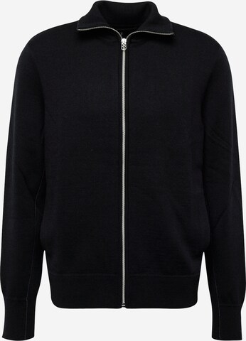 rag & bone Knit Cardigan 'ANDREW' in Black: front