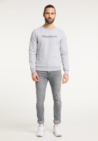 Schmuddelwedda Sweatshirt in Grijs