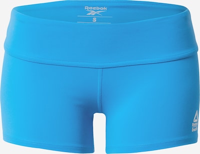 Pantaloni sport REEBOK pe albastru, Vizualizare produs