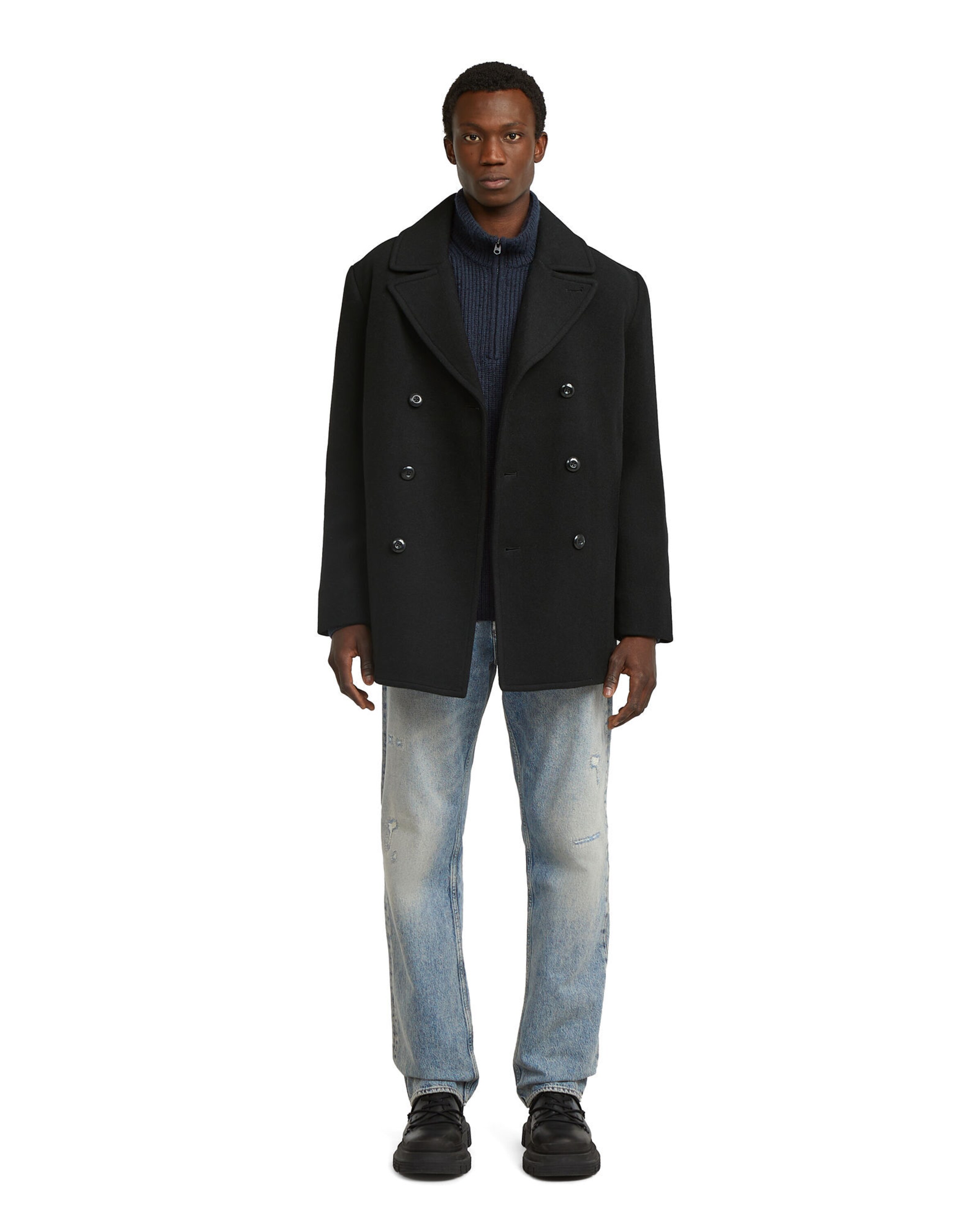 G-STAR Tussenjas 'Peacoat' in Zwart