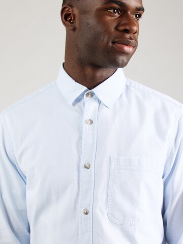 TOM TAILOR Regular Fit Hemd in Blau