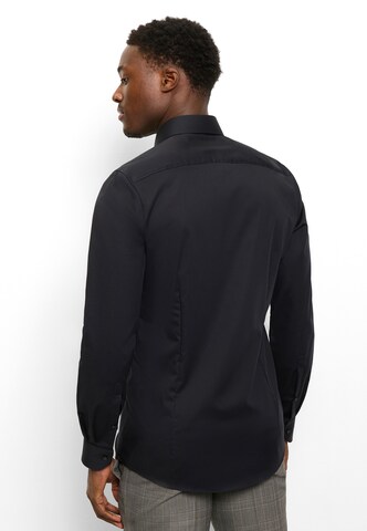 OLYMP Slim fit Button Up Shirt in Black