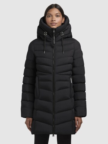 Veste d’hiver 'TUHANI4' khujo en noir : devant