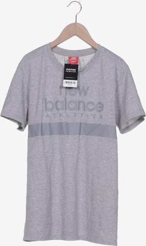 new balance T-Shirt M in Grau: predná strana