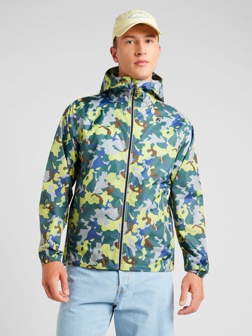 K-Way Jacke 'CLEON' in Blau: Vorderseite
