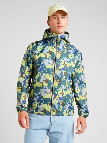 Veste mi-saison 'CLEON' K-Way en bleu : devant