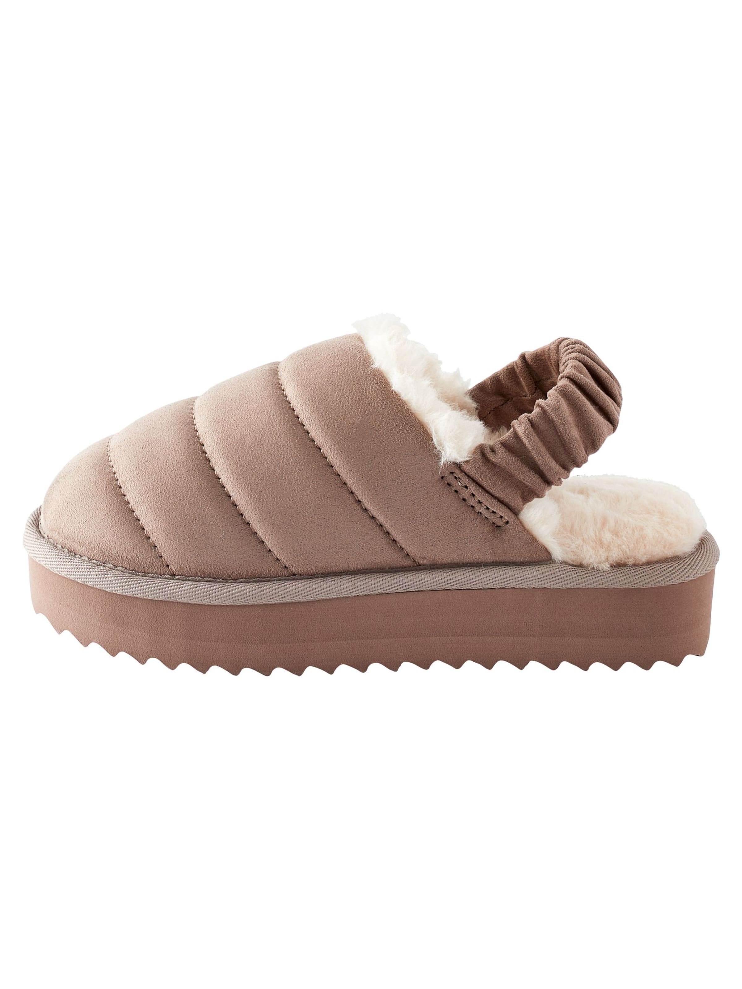 Next Huisschoenen in Bruin: voorkant