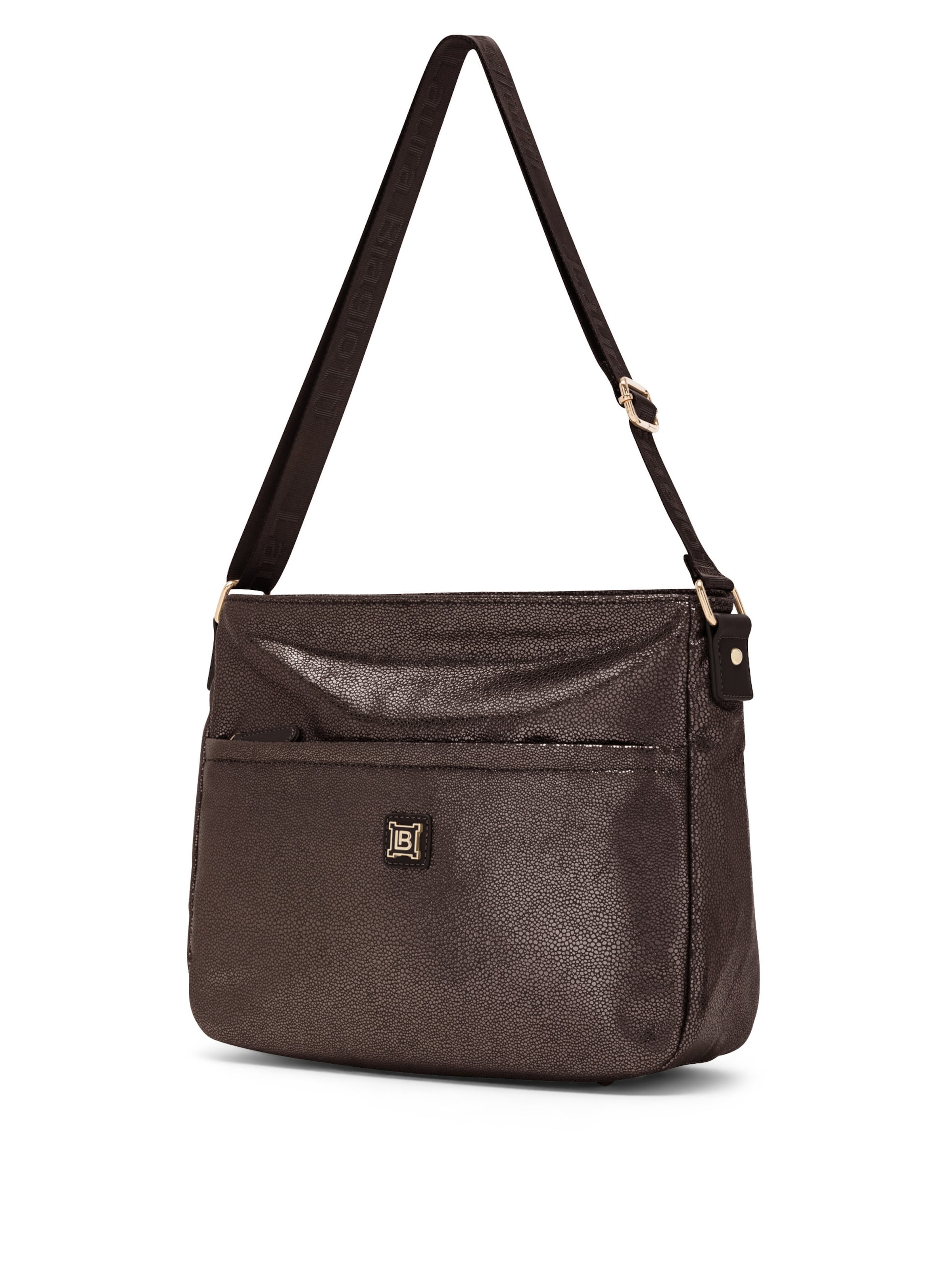 Borsa a tracolla 'Tapiro 12' di Laura Biagiotti in marrone