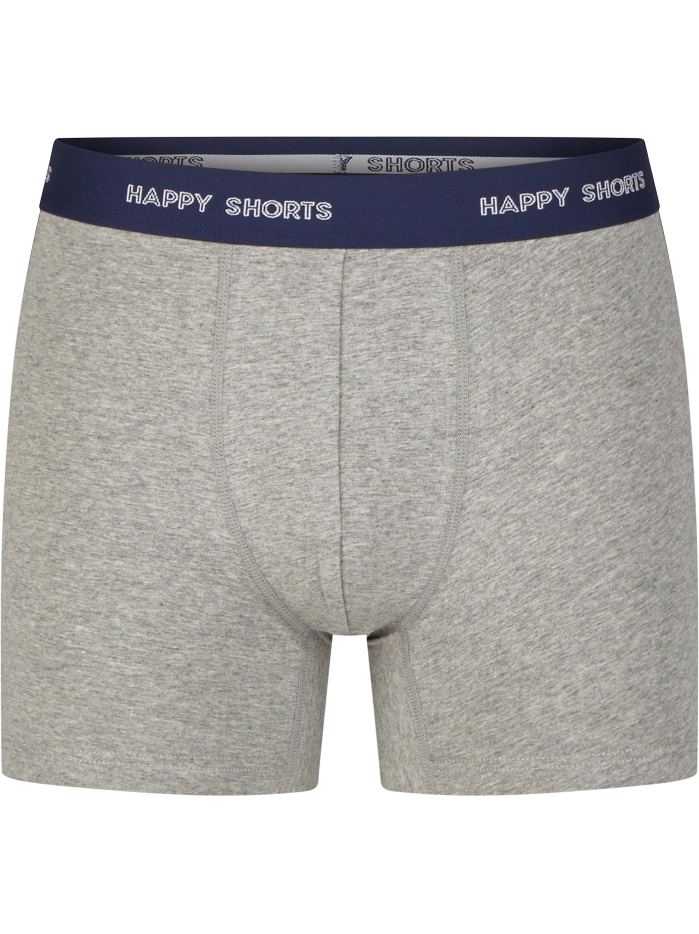Happy Shorts Retro Boxer ' Jersey ' in Mischfarben
