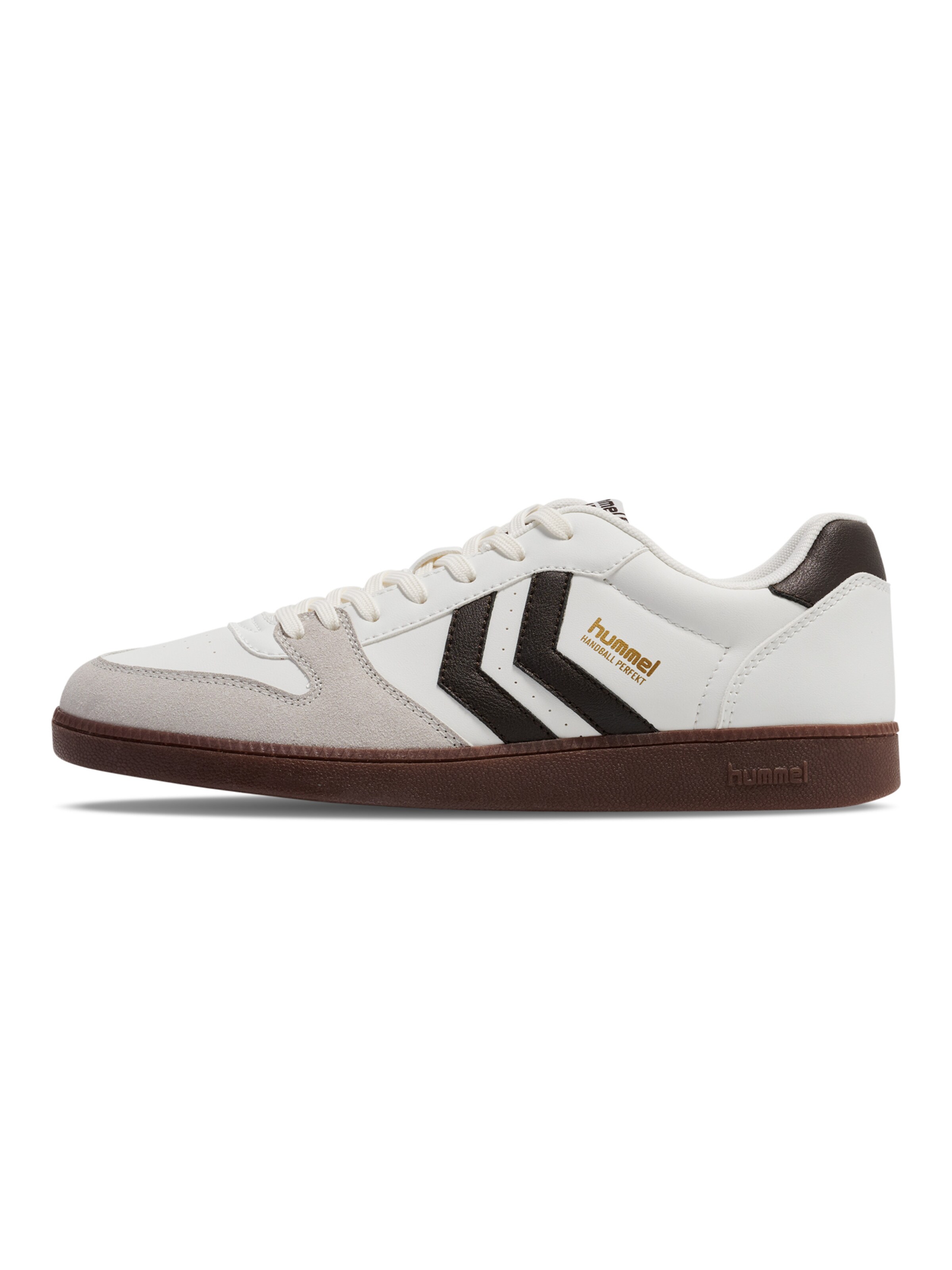 Hummel Sneakers 'Handball Perfekt' in Brown: front