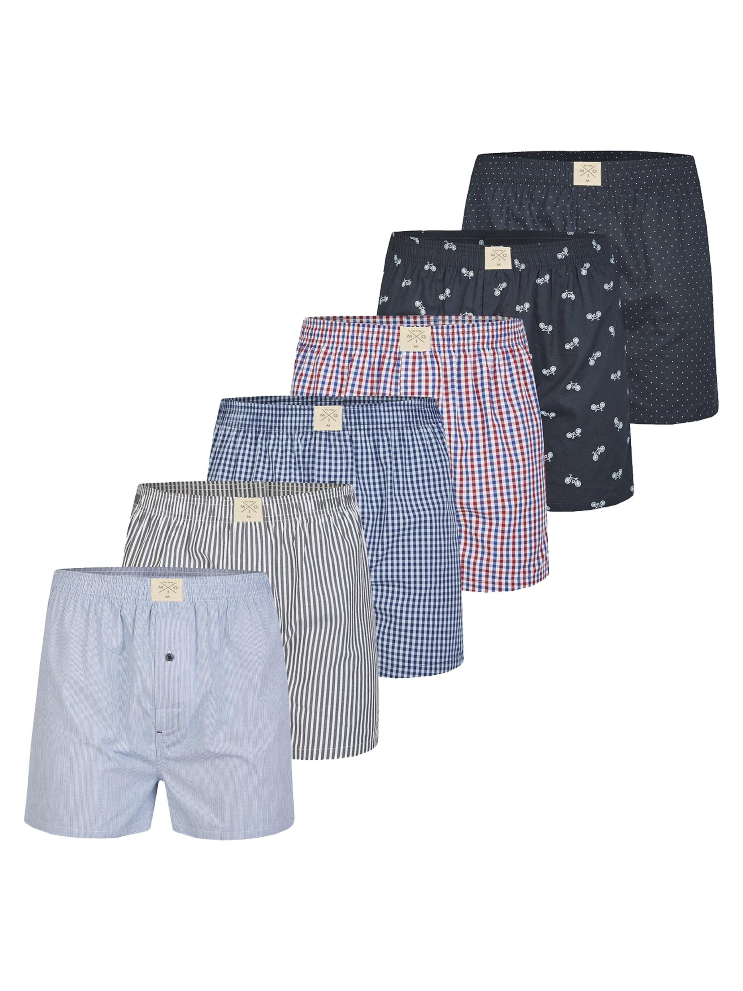 MG-1 Boxershorts 'D626'‌ in Mischfarben: Vorderseite
